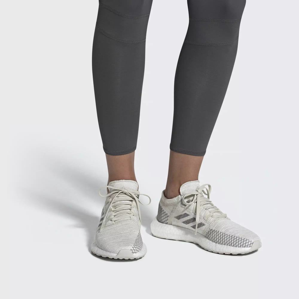 Adidas Pureboost Go Tenis Para Correr Blancos Para Mujer (MX-14451)